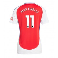 Arsenal Gabriel Martinelli #11 Fotballklær Hjemmedrakt Dame 2024-25 Kortermet